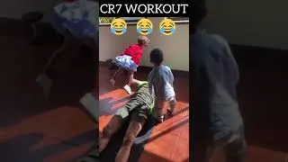 Thumbnail: Cute moments of Cristiano Ronaldo workout routine with his kids #7