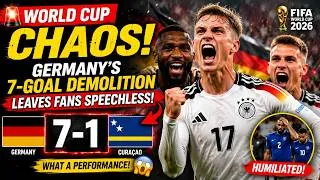 Thumbnail: 🚨 WORLD CUP CHAOS! Germany's 7-Goal Demolition Leaves Fans Speechless | FIFA World Cup 2026