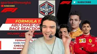 Thumbnail: 🏎️ 🔥 🇦🇪 Abu Dhabi Grand Prix 2024 Race Reaction | Sportswithmongha | #f1 #abudhabi #abudhabigp