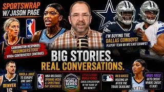 Thumbnail: DiJonai Carrington Responds to Sophie Cunningham Fallout + Are the Cowboys For Real?