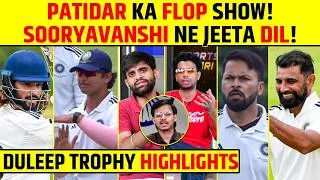 Thumbnail: DULEEP TROPHY HIGHLIGHTS: PATIDAR KA FLOP SHOW! SOORYAVANSHI NE JEETA DIL! #vaibhavsuryavanshi