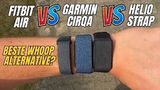 Thumbnail: Garmin Cirqa vs. Helio Strap vs. Fitbit Air: Was ist die Beste Whoop Alternative?