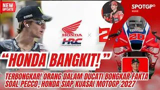 Thumbnail: TERBONGKAR! ORANG DALAM DUCATI BUKA FAKTA SOAL PECCO, HONDA SIAP KUASAI MOTOGP 2027 |MOTOGP HARI INI