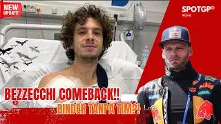 Thumbnail: BEZZECCHI COMEBACK‼️SIAP GUNCANG SILVERSTONE🔥NASIB BRAD BINDER MALAH BIKIN SYOK⁉️| MOTOGP HARI INI