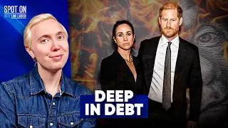 Thumbnail: Meghan Markle and Prince Harry's $45 MILLION Financial Crisis Explained