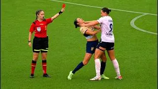 Thumbnail: CRAZIEST Red Cards in Women's Football
