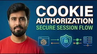 Thumbnail: 16- Cookie-Based Authorization in Node.js | Secure Sessions Explained
