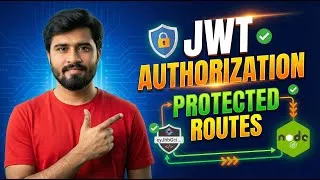 Thumbnail: 15- JWT Authorization in Node.js | Secure & Protect Routes using Middleware