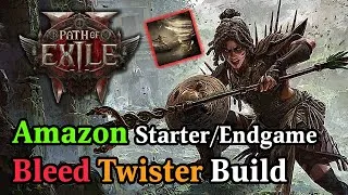 Thumbnail: BLEED DONE RIGHT! | Amazon Bleed Twister Build | Starter & Endgame Build Guide | Path of Exile 2