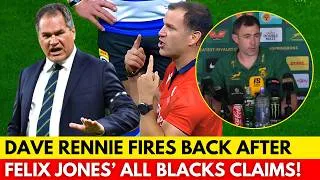Thumbnail: 🚨RENNIE PUSHES BACK ON FELIX JONES’ DISCIPLINE CLAIMS! | SPRINGBOKS NEWS