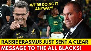 Thumbnail: 🚨RASSIE ERASMUS JUST ANSWERED THE BIGGEST SELECTION QUESTION! | SPRINGBOKS NEWS