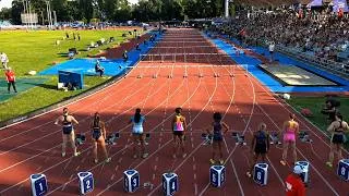 Thumbnail: The Most Intense Women's 100m Hurdles | Johnson STUNS the Field in Zagreb