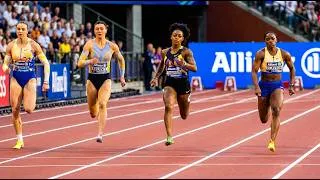 Thumbnail: Women 200m Final 2026 Brussels Diamond League: Tina Clayton Destroyed The Entire Field 