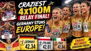 Thumbnail: The Craziest Women's 4x100m Relay - Germany STUNS Europe || Track And Field 2026