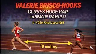 Thumbnail: Valerie Brisco-Hooks’ OUTSTANDING Run 🇺🇸 | How She RESCUED Team USA in Seoul 1988 4×400m