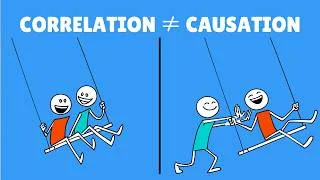 Thumbnail: Correlation vs Causation Explained: Why Patterns Can Mislead Us