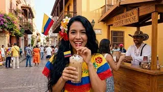 Thumbnail: Around the World in Famous Drinks 🌍🥤 Part 2 | AI Travel in Native Languages & Traditional Dress (4K)