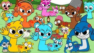 Thumbnail: Sprunki But Dad Is Angry Funny Animation | Complete Edition | Part 37 - 45 | Pt.2 | Sprunki Magic S