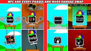 Thumbnail: Sprunki Mr Fun Computer And Every Mods Damage Swap