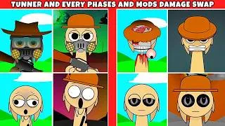 Thumbnail: Sprunki Tunner And Every Phases Damage Swap!