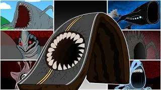 Thumbnail: My Sprunki OC: ROAD EATER MONSTER x ABYSSAL EATER from SEA EATER CREATURE (Phase 1 to Phase 7)