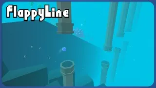 Thumbnail: Dancing Line, but it's Flappy Bird