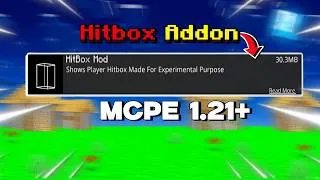 Thumbnail: Hitbox Mod For Minecraft PE 1.26+ || Hitbox Addon For MCPE 1.26+ 🔥