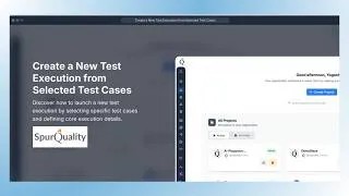 Thumbnail: Create a New Test Execution from Selected Test Cases #spurquality #product