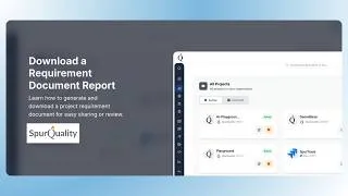 Thumbnail: Download a requirement document report #spurquality #product
