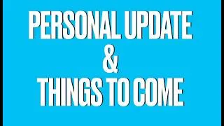 Thumbnail: Important Channel Update and Upcoming News