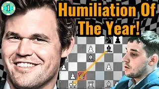 Thumbnail: IMPOSSIBLE! Magnus Loses His Queen & DESTROYS 2900+ GM Like He's Not Even HUMAN!