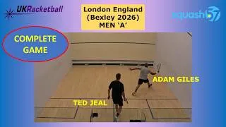 Thumbnail: London 2026 OPEN 'A': ADAM GILES v TED JEAL (Squash57)