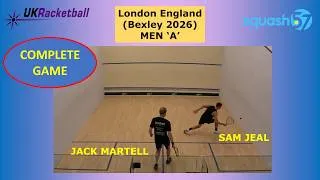 Thumbnail: London 2026 OPEN 'A': JACK MARTELL v SAM JEAL (Squash57)