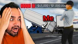 Thumbnail: The $1,000,000 Trucking Challenge is not going well