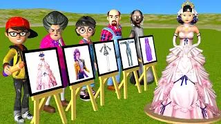 Thumbnail: Squid Game vs Scary Teacher 3D Drawing Dresses KPop Demon Hunters Nice or Error 5 Times Challenge