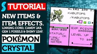 Thumbnail: TUTORIAL: ADDING NEW ITEMS and ITEM EFFECTS in Pokémon Crystal
