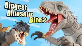 Thumbnail: MASSIVE Jurassic World Hammond Collection Hybrid Dinosaurs: Indominus, Scorpios Rex & Mutadon Review