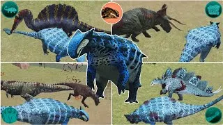 Thumbnail: 🛡 ANKYLOSAURUS: Lutando Contra TODOS | The Cursed Dinosaur Isle 🌴