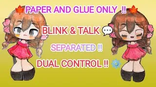 Thumbnail: 🍁How to Make a Wasu Art Doll (NO Wire, NO Tape, NO Cardstock)🌿Eyes Blinking & Mouth Moving (Easy)