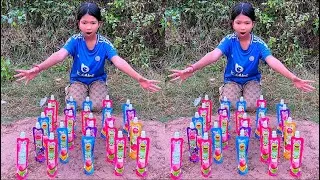Thumbnail: Survival Skills: SIMPLE BUT VERY USEFUL In Forest With Single Mom#bushcraft #outdoors#camping #fyp
