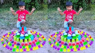 Thumbnail: Part69 Survival Skills: SMART idea and USEFUL with Single Mom in forest #survival#bushcraft#funny