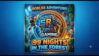Thumbnail: Surviving 99 NIGHTS in the FOREST! 🌲 Real Roblox Adventure! (SR Gaming)