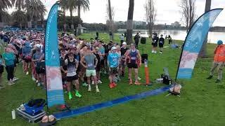 Thumbnail: Melbourne Sri Chinmoy Half Marathon Start 2026 | 770 Runners at Albert Park