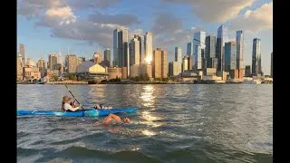 Thumbnail: Swimming 20 Bridges Around Manhattan for Peace | Vasanti Becomes Oldest Woman to Complete the Swim