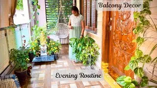 Thumbnail: Evening Routine/ Balcony Decor/ Margasira Guruvaram Puja/ Special Roti/