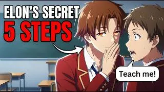 Thumbnail: How Elon Musk Learns ANYTHING 10X FASTER (Secret Method)