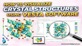Thumbnail: How to Visualize Crystal Structures Using VESTA Software|#Tamil#