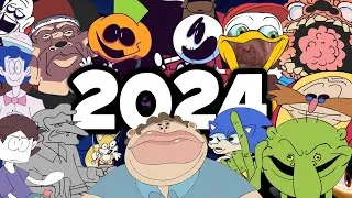 Thumbnail: Sr Pelo 's Gags, Screams, And Faces - 2024