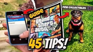 Thumbnail: 45 Tips from the OFFICIAL GUIDE GTA 5 Won't Tell You