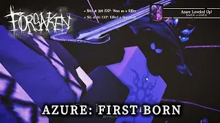 Thumbnail: AZURE FIRST BORN SKIN GAMEPLAY [Special Chase Theme] | Roblox Forsaken